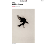 ‘White Crow’ by Hans Bol featured in Het Parool